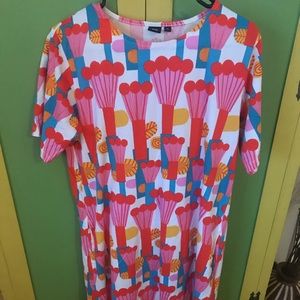 Marimekko Uniqlo Shirt Dress